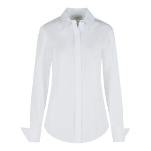 Sportmax White Cotton Shirt Women